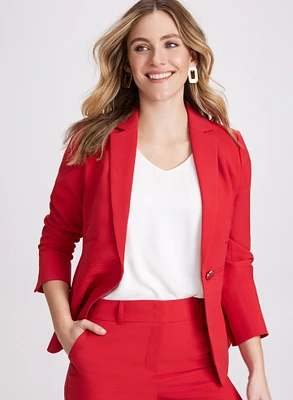 Single-Button Blazer