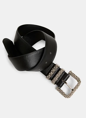 Braided Buckle Belt