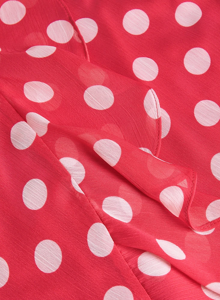 Robe à pois