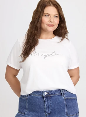 T-shirt à imprimé