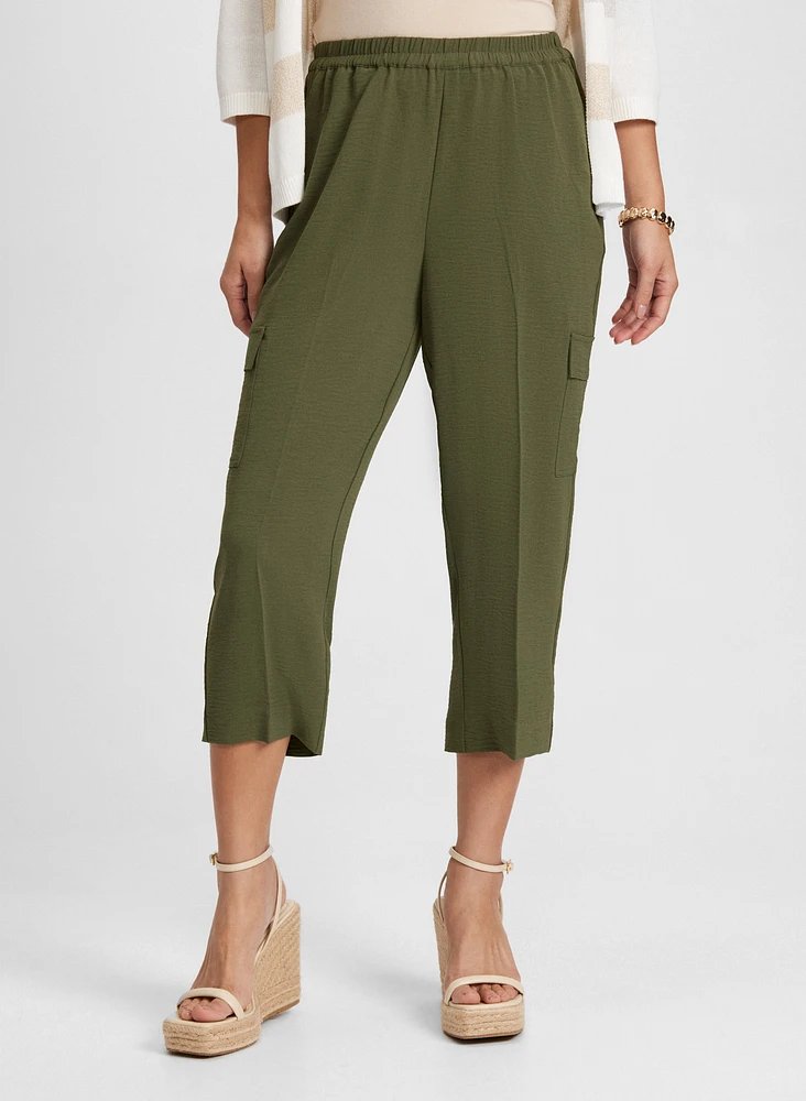 Capri à enfiler de style cargo