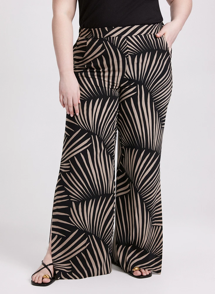 Joseph Ribkoff - Palm Print Pants