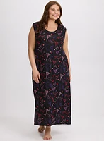 Robe de nuit à motif Paris