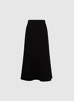 Panel Insert Midi Skirt