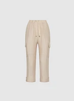 Capri cargo en lin extensible