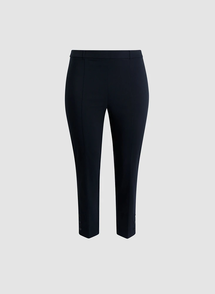 Pull-On Slim-Leg Pants