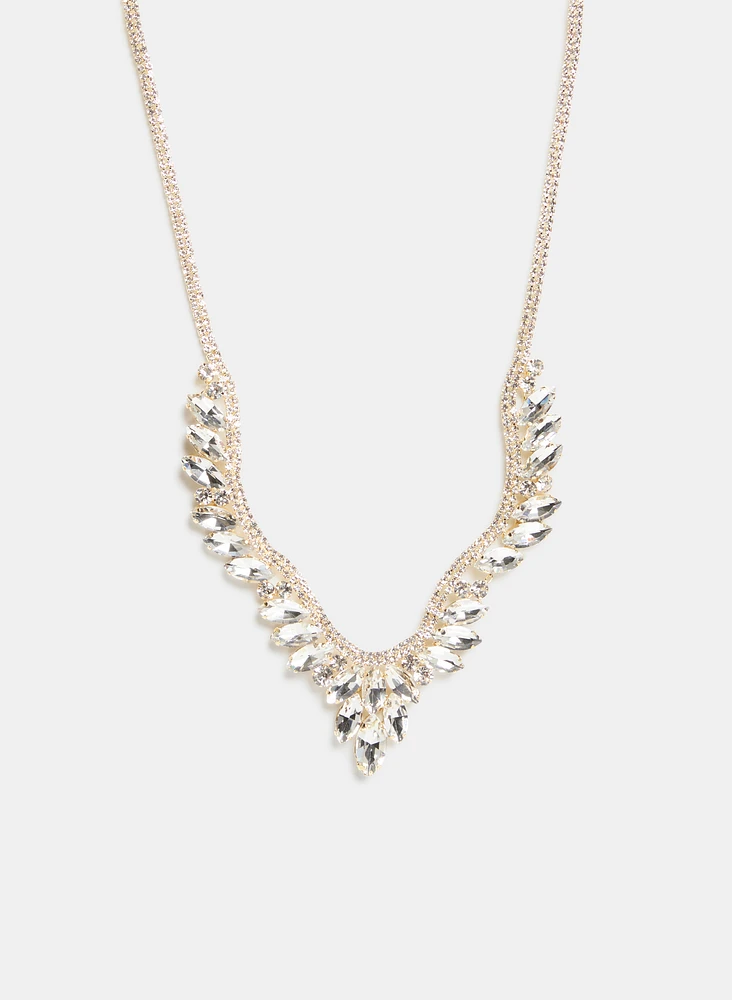 Crystal Chain Necklace