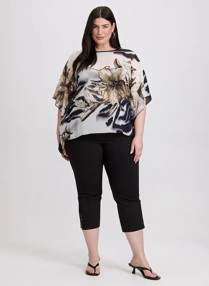 Floral Front Blouse