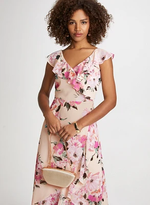 Floral Ruffle Dress