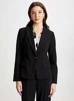 Notch Collar Blazer