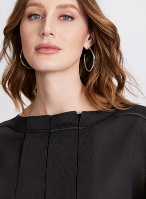 Pleated Detail Blouse