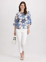 Baroque Print Blouse