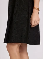 Eyelet Embroidered Dress