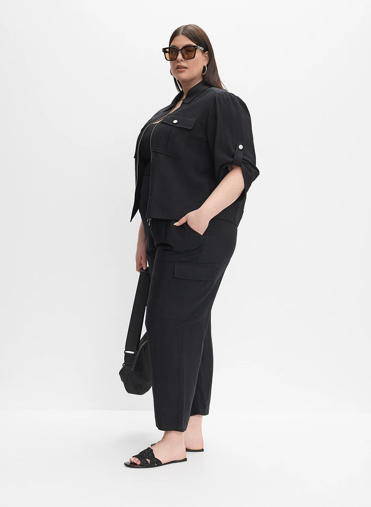 Melanie Lyne - Straight-Leg Cargo Pants