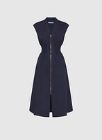 Zip Closure Dress