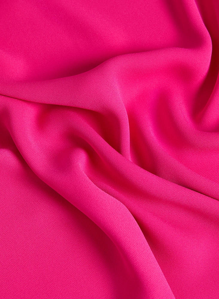 Blouse sans manches à effet superpos
