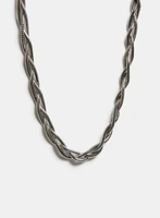 Braided Snake Chain Necklace