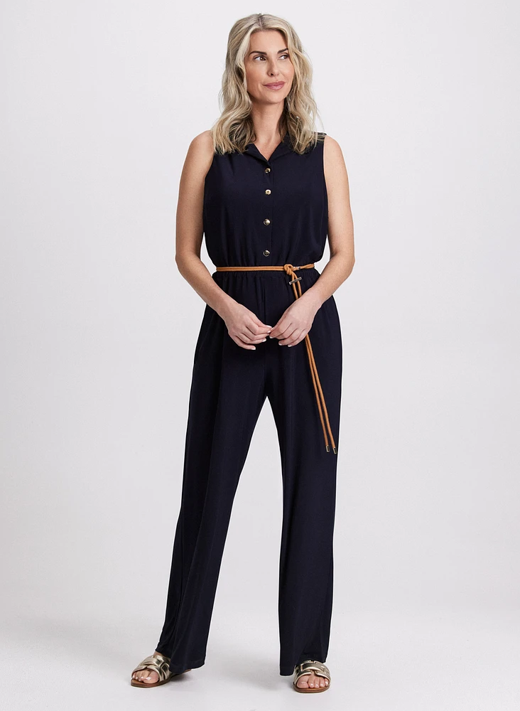 Wide-Leg Jumpsuit