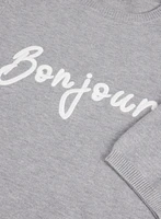 Pull à lettrage