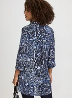 Paisley Tunic Blouse