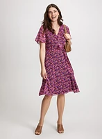 Floral Chiffon Dress