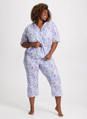 Mixed Print Pyjama Set