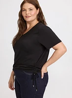 T-shirt à encolure en V