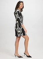 Robe à motif géométrique