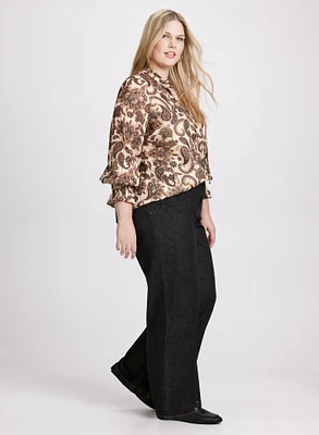 Paisley Print Blouse