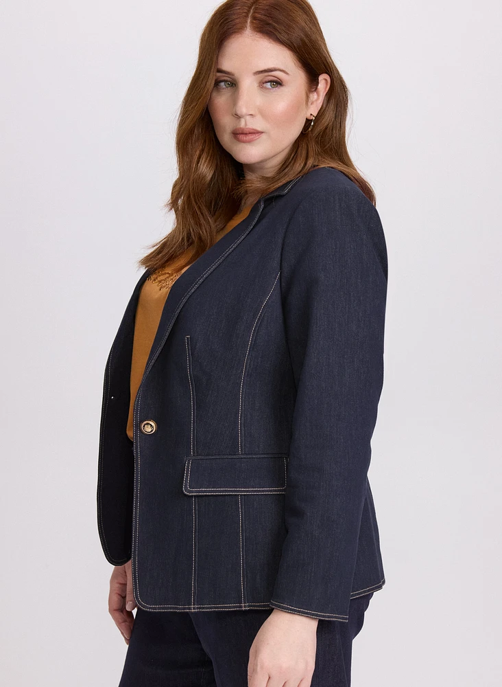 Blazer en denim