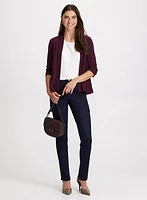 Cardigan en tricot pointelle