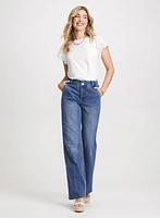 Eyelet Sleeve Tee