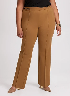 Pantalon Sofia à jambe droite enfiler – régulier