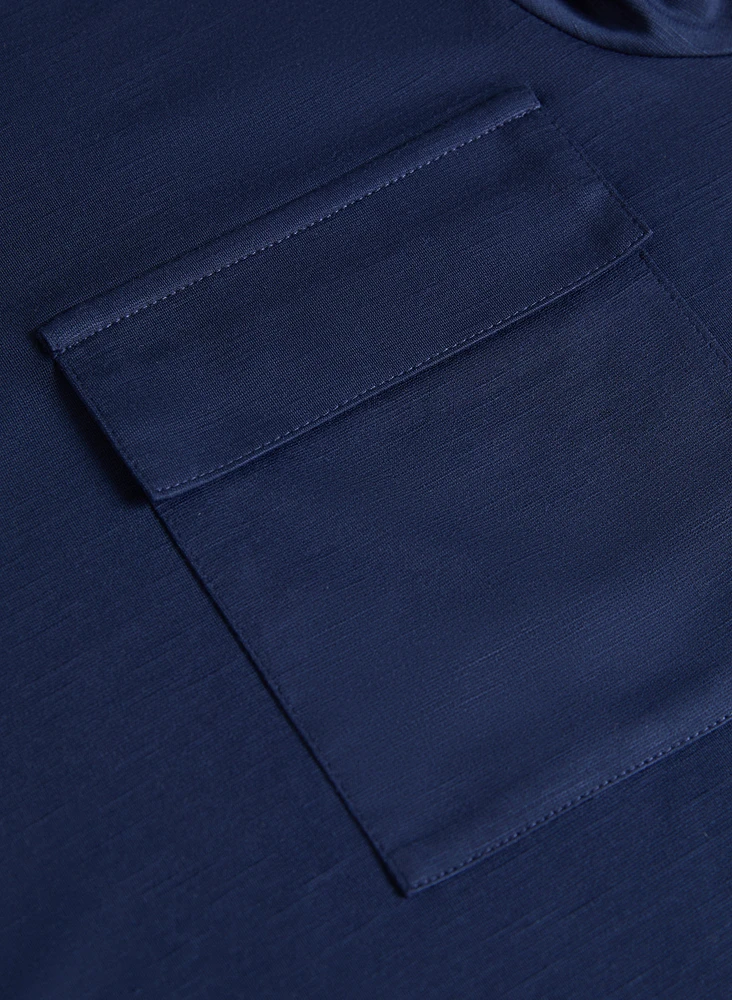 Cuffed Sleeve T-Shirt