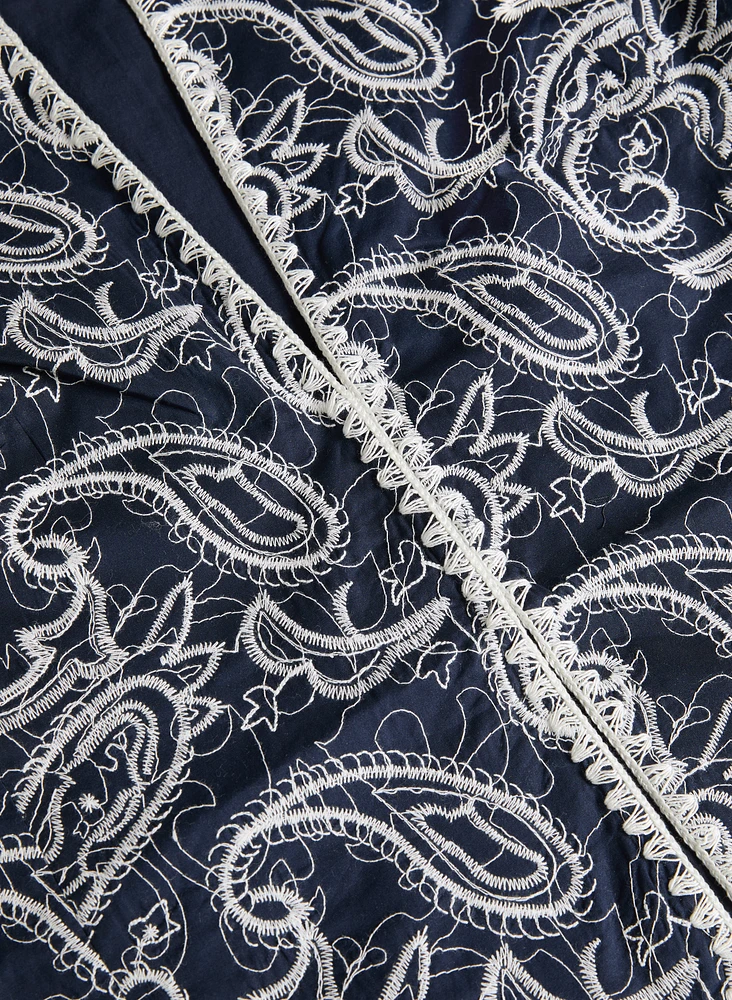Paisley Embroidered Jacket