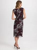 Robe à motif floral