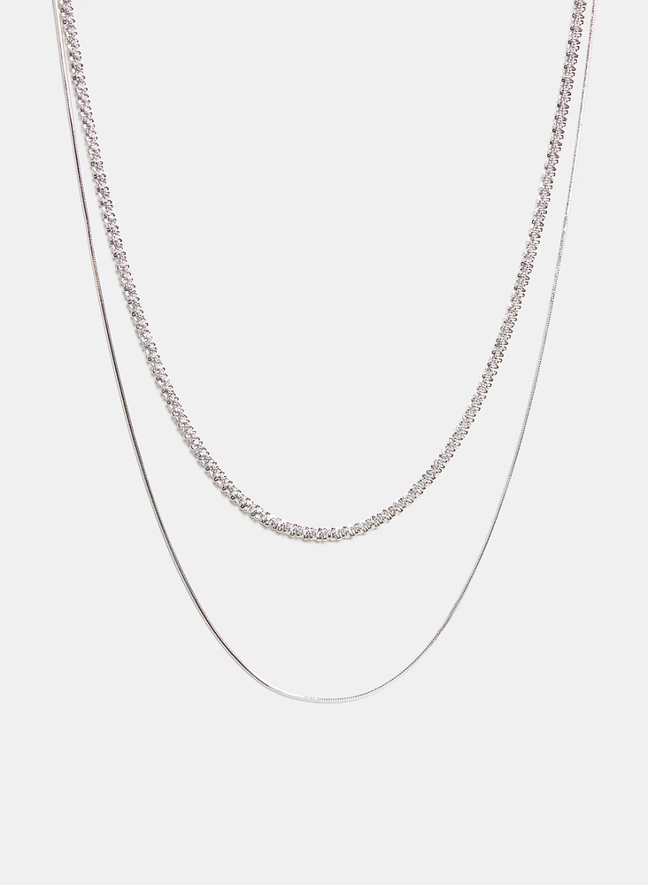 Double Chain Necklace