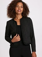 Veste en bouclé à billes