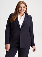 Notched Collar Blazer