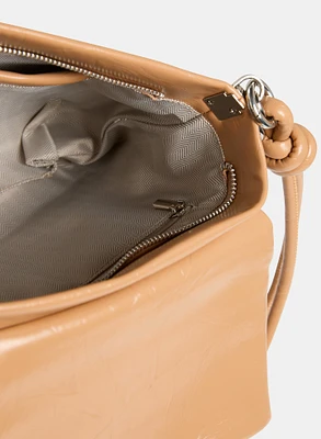 Textured Vegan Leather Bag