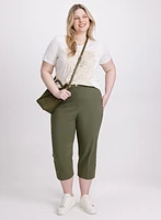 High-Rise Bengaline Capris