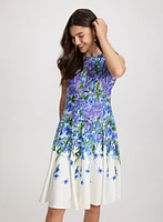 Floral Print Sleeveless Dress