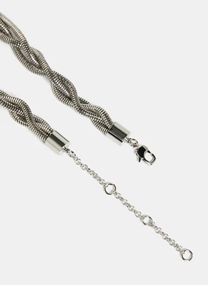 Braided Snake Chain Necklace