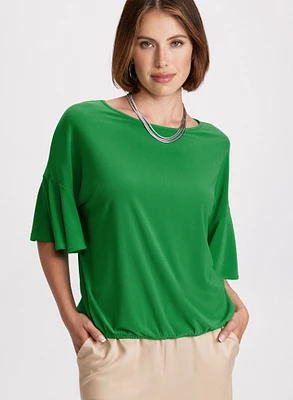 Flutter Sleeve Top