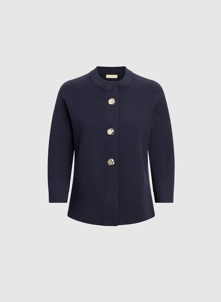 Cardigan en tricot boutonn