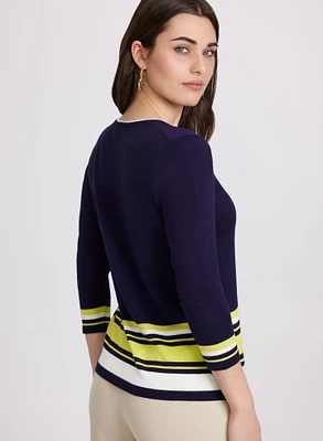 Colour Block Sweater