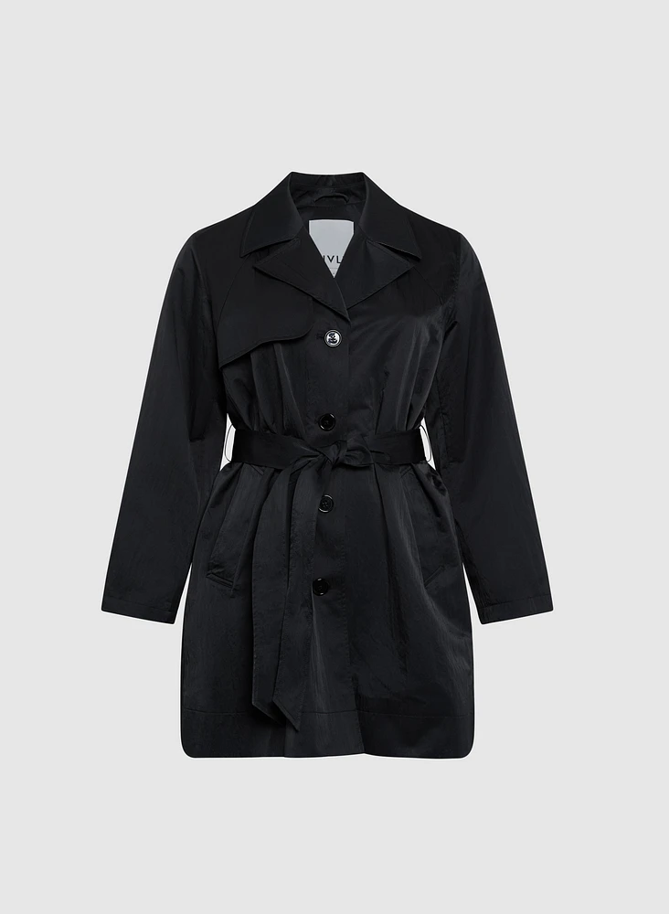 Single-Breasted Trench Coat