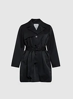 Single-Breasted Trench Coat