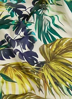 Blouse tropicale ouverte
