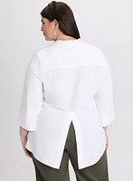 Blouse à manches 3/4